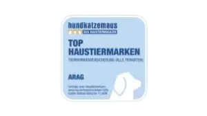 ARAG Auszeichnung Top Haustiermarke 2025