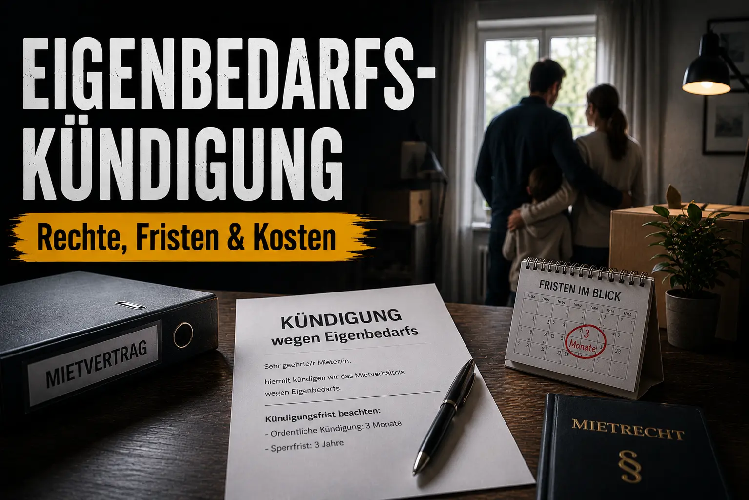 Eigenbedarfskündigung bei 365 Rechtsschutz modern erklärt
