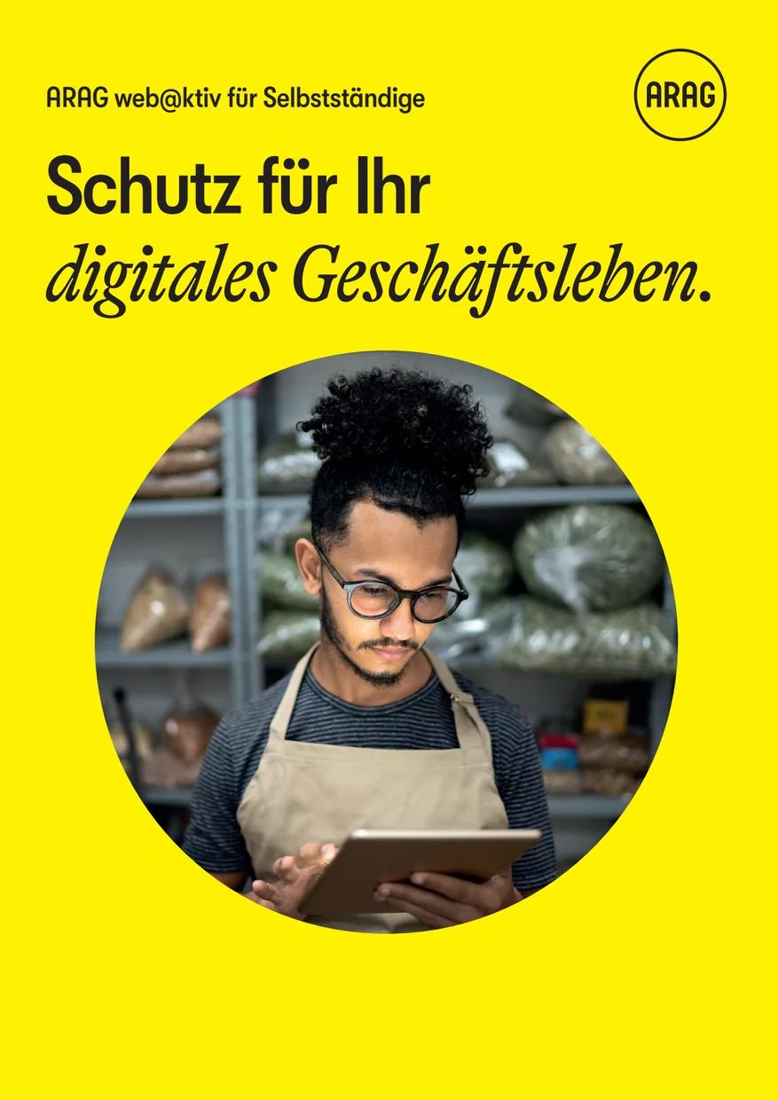 ARAG Broschüre Gewerbe-Internet-Rechtsschutz