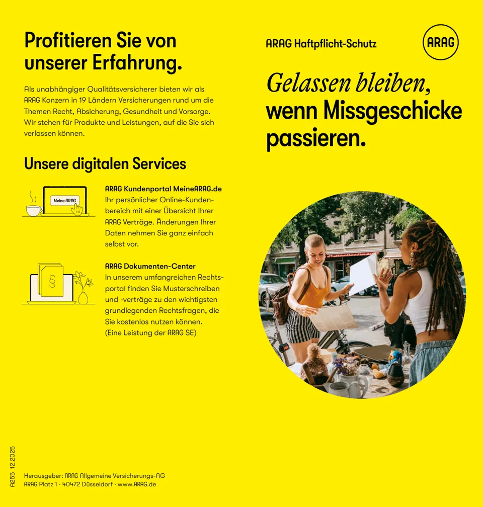 Dein Haftpflichtschutz. Im Original nachlesen.